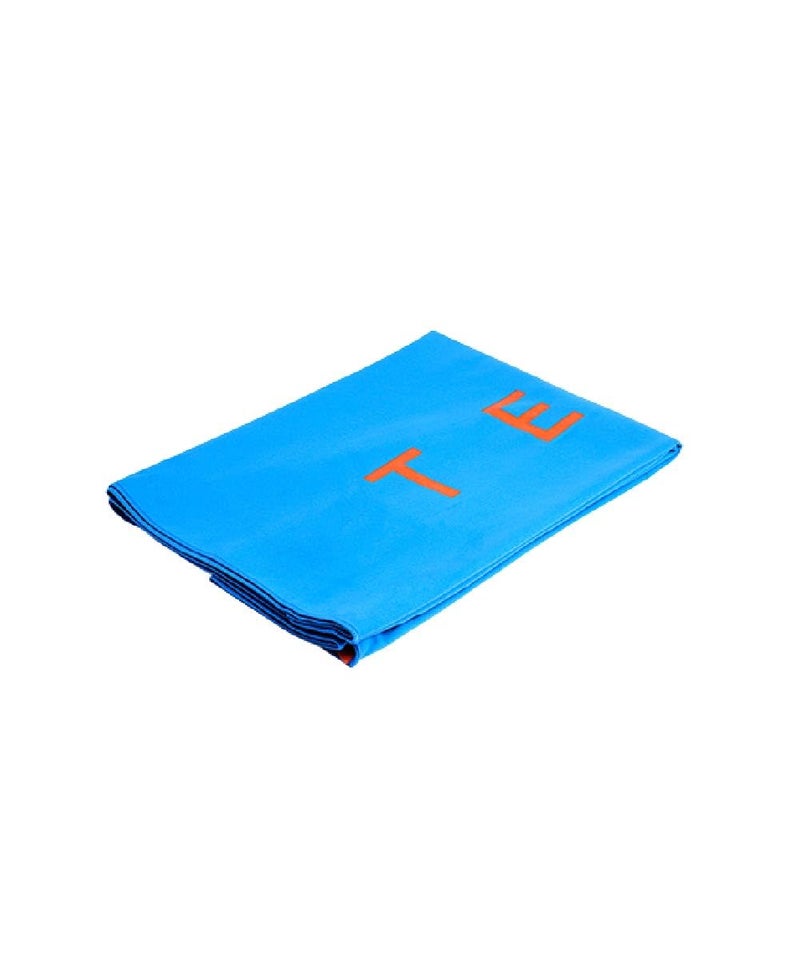 TEGO Wave Full-Body Towel | Quick-Dry, Compact Microfiber Towel for Gym, Swim & Travel | 150 x 75cm Full Length Towel - Blue - Image 1
