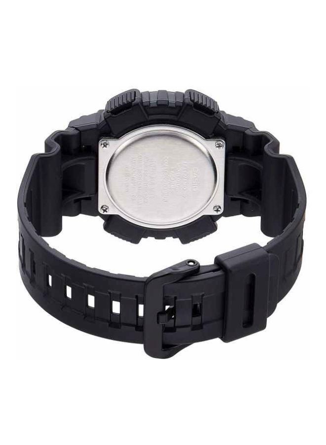 CASIO Men Youth Series Analog & Digital Watch AEQ-110BW-9AVDF - 52 mm - Black - Image 2