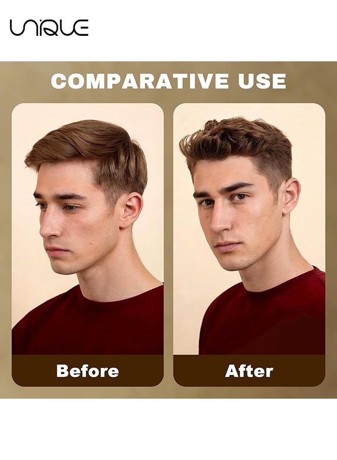 يونيك مشط ملمس 3 قطع - مشط تنسيق قوام رجالي، أداة تكبير الملمس للرجال، أداة رفع الجذور القصوى، مقبض بلاستيكي ABS غير انزلاق - للحجم والفرانج، أداة تصفيف مضادة للتجعد (رمادي/وردي/أسود) - Image 3