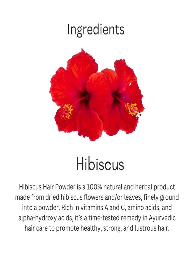 Utkrisht Khadi Hibiscus Hair Powder Pack 100g | Natural & Ayurvedic | Nourishment for Follicles, Strands & Roots | For Dry, Frizzy & Silky Hair | Suitable for All Hair Types | For Men & Women - Image 4