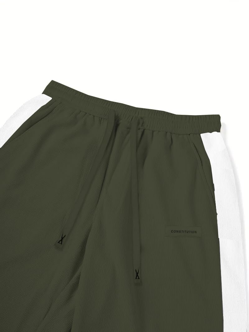 JVX Trouser for Men || Casual Trouser || Track Pant for Men || Trackpants || Mens Track Pant (TROUSER-05) (in, Numeric, 34, Olive) - Image 3