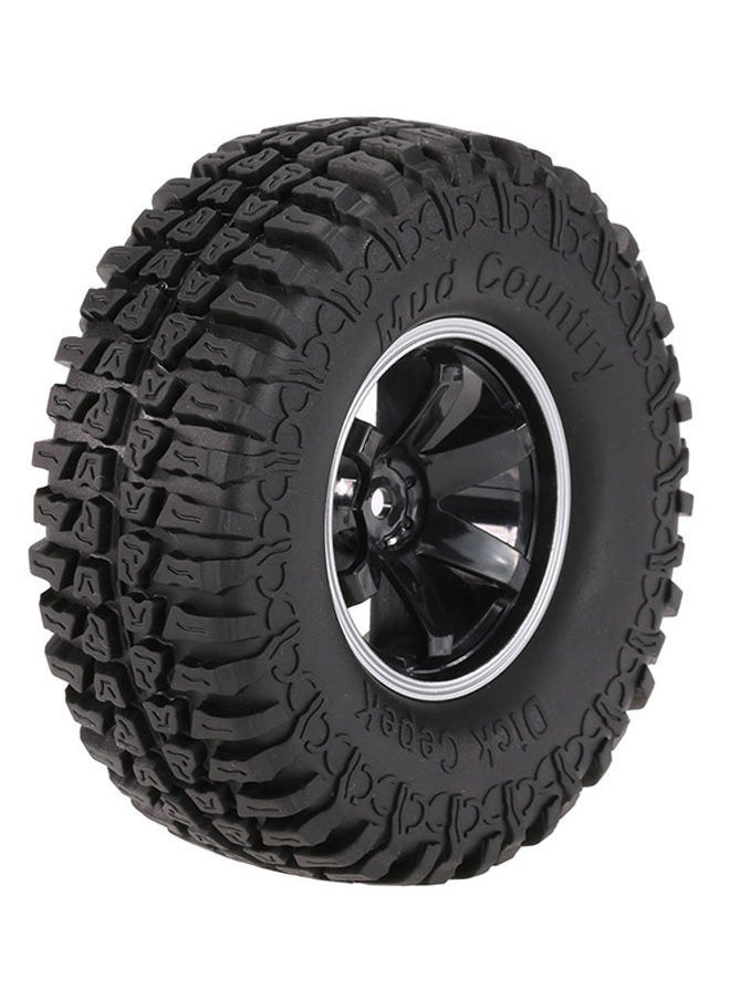 NIBEMINENT 4-Piece Tires With Wheel Rim For RC Rock Crawler AX-3020C  - Image 4