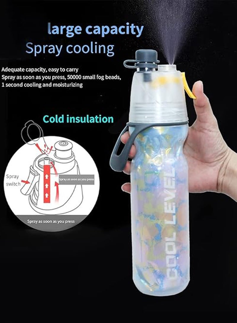 COOL LEVEL Insulated Water Bottle with Sip and Mist Spray Function, Leakproof Spout, Double Walled Aluminum Insulation Keeps Drinks Cool for Hours - Perfect for Sports, Gym, Cycling, Running, Outdoors and More - Image 3