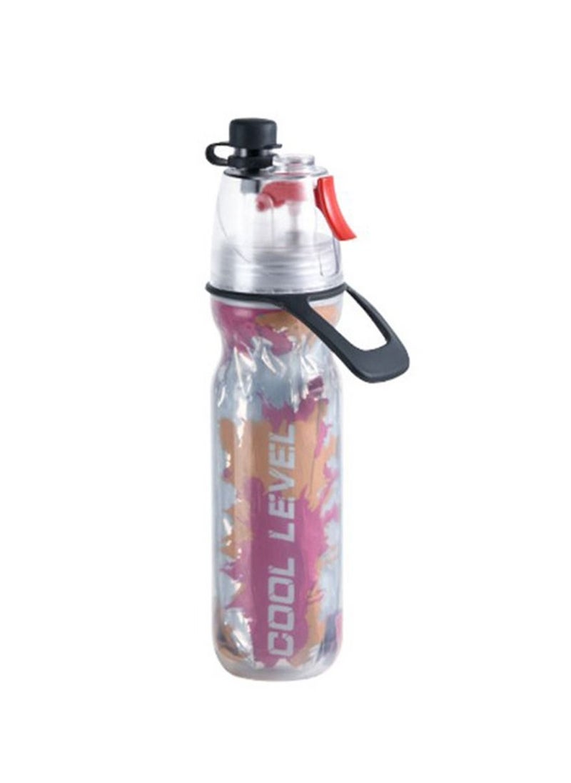 ISHWAZ - Insulated Gym And Sport Water Bottle With Sip and Mist Spray Function Keep Cool For Hours With High Quality Aluminum Foil Cold Insulation, Leakproof And Pull Top Spout With Holder - Image 1
