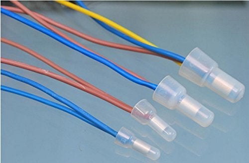 Rextin 1000pcs Closed End Wire Crimp Connectors 1000pcs Protective Wire Crimp Cap Wire connectors Terminals CE1 (CE1) - Image 2