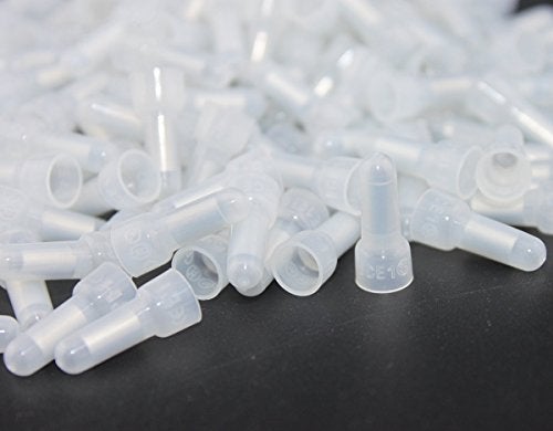 Rextin 1000pcs Closed End Wire Crimp Connectors 1000pcs Protective Wire Crimp Cap Wire connectors Terminals CE1 (CE1) - Image 1