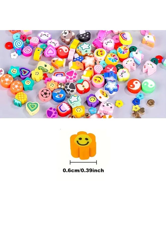 20 قطعة من مجموعة أدوات صنع المجوهرات من الطين اللين لعيد الميلاد للأساور والقلائد والأقراط - Image 5