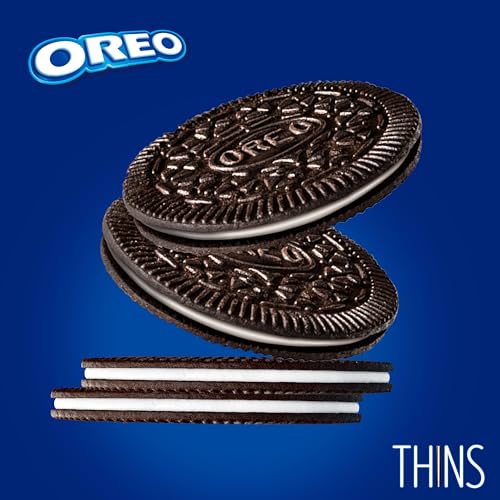 OREO Thins Chocolate Sandwich Cookies, Family Size, 11.78 oz - Image 2
