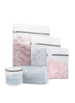 Excefore Durable Honeycomb Mesh Laundry Bags for Delicates (5 Pieces)  - Image 1
