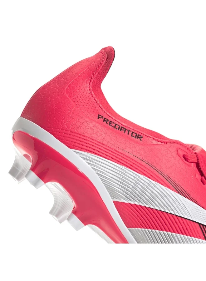 adidas حذاء كرة قدم يونيسكس predator league بلسان قابل للطي للأرضيات الصلبة/متعددة الأغراض
