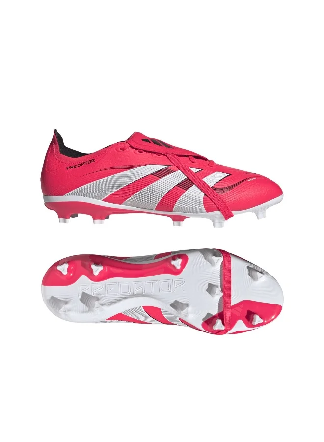adidas حذاء كرة قدم يونيسكس predator league بلسان قابل للطي للأرضيات الصلبة/متعددة الأغراض