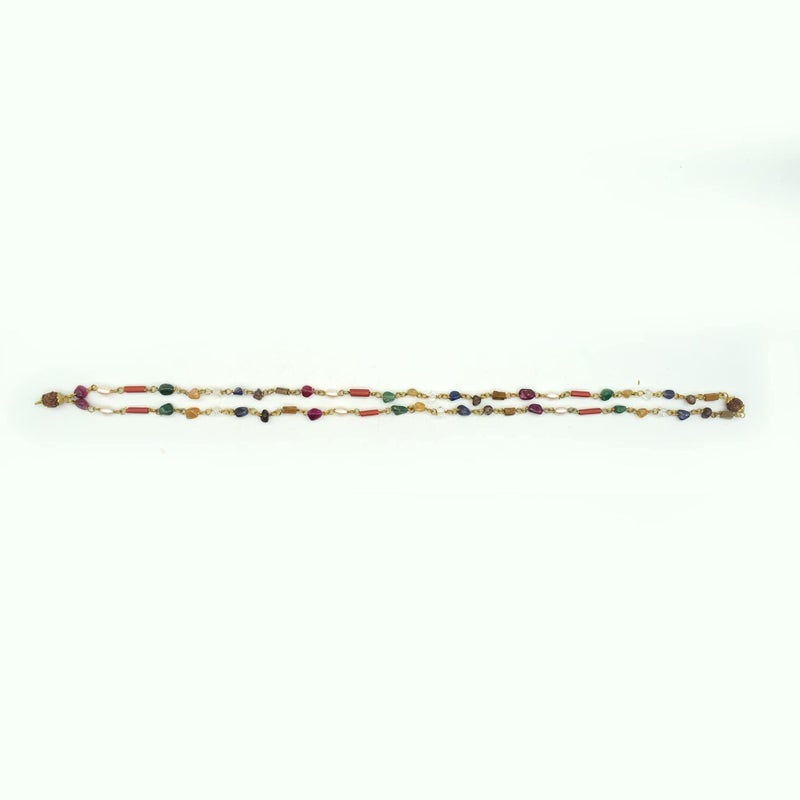 Puja N Pujari Puja N Pujari Crystal Design Garland Mala for God Photo Frames and Idols  - Image 2