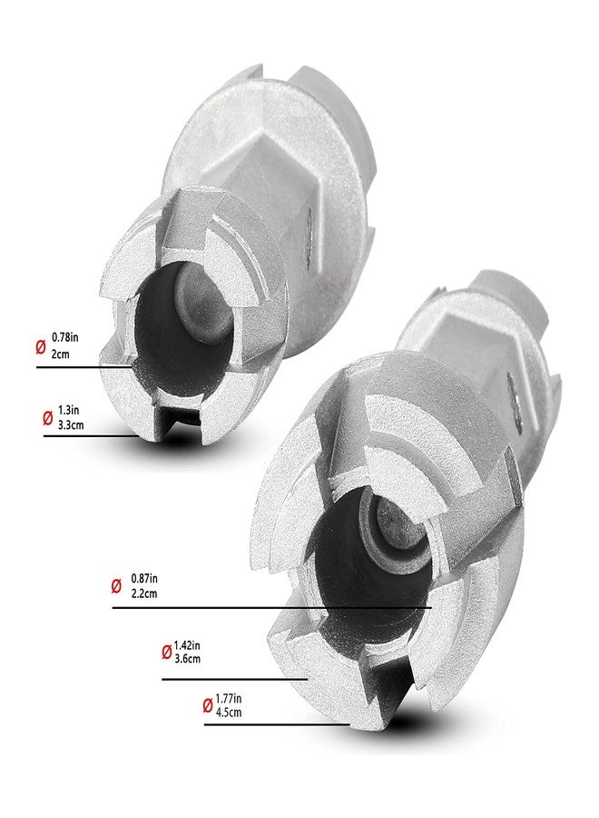 WMAZtool Tub Drain Remover Wrench - Use to Install and Remove Most Bath and Shower Drains and Closet Spuds Square Plastic Toilet Seat Nuts - Image 2