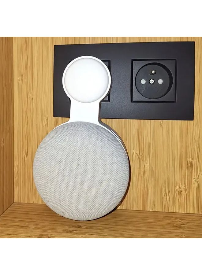 حامل حائط قابل لضبط الارتفاع لمكبر الصوت نست ميني مع محول طاقة بريطاني، لا حاجة للحفر - Image 5