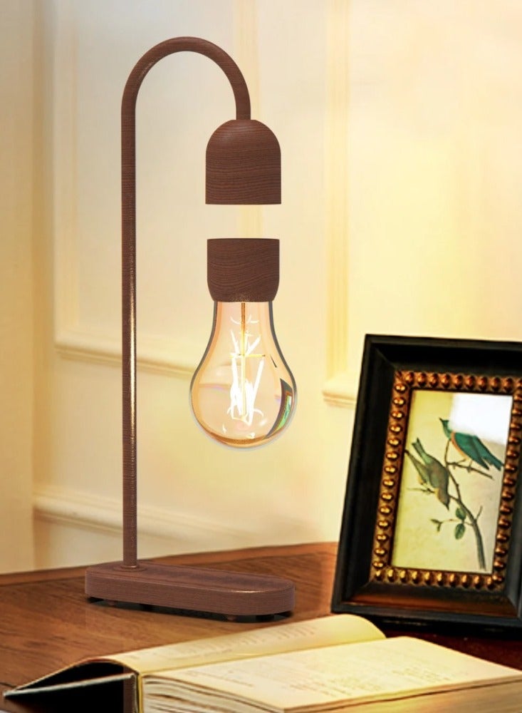 Loquat LED floating magnet lamp - Brown - Image 1