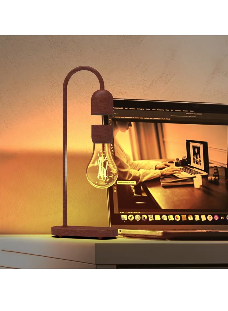 Loquat LED floating magnet lamp - Brown - Image 2