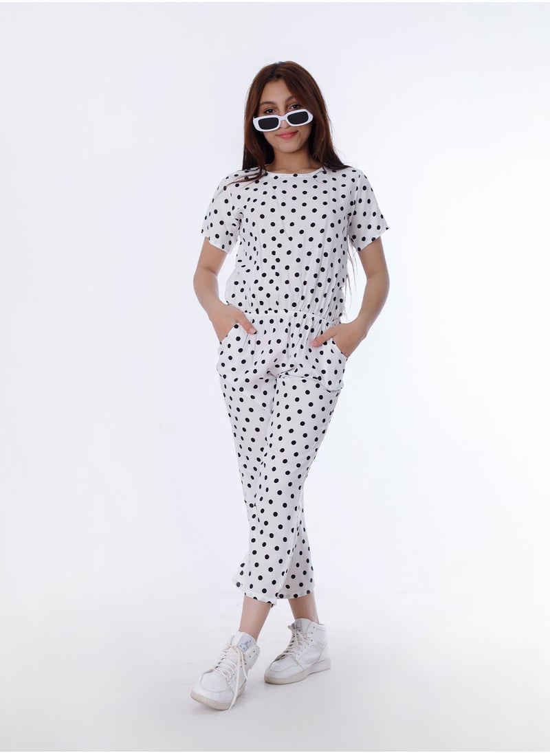 BEBO - Girls Summer Jumpsuit - Image 1