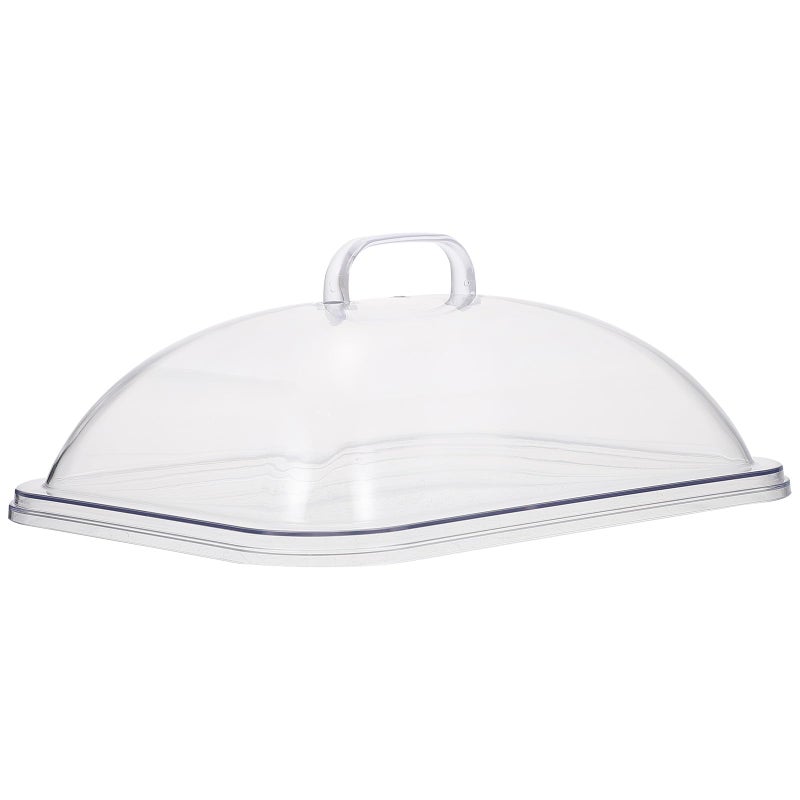 Acrylic Food Cover Tent With Handle 27x21cm Dessert Snack Protector Dome For Cake Fruit - Image 2