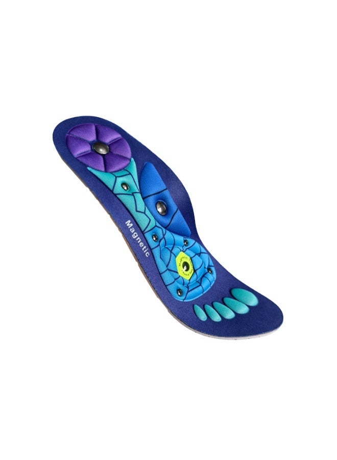 Magnetic Magnetic Massage Insoles, Massage The Acupuncture Points On The Soles Of The Feet, Relieve Fatigue, With  Arch Support, Foot Therapy Insoles For Men And Women - Image 4