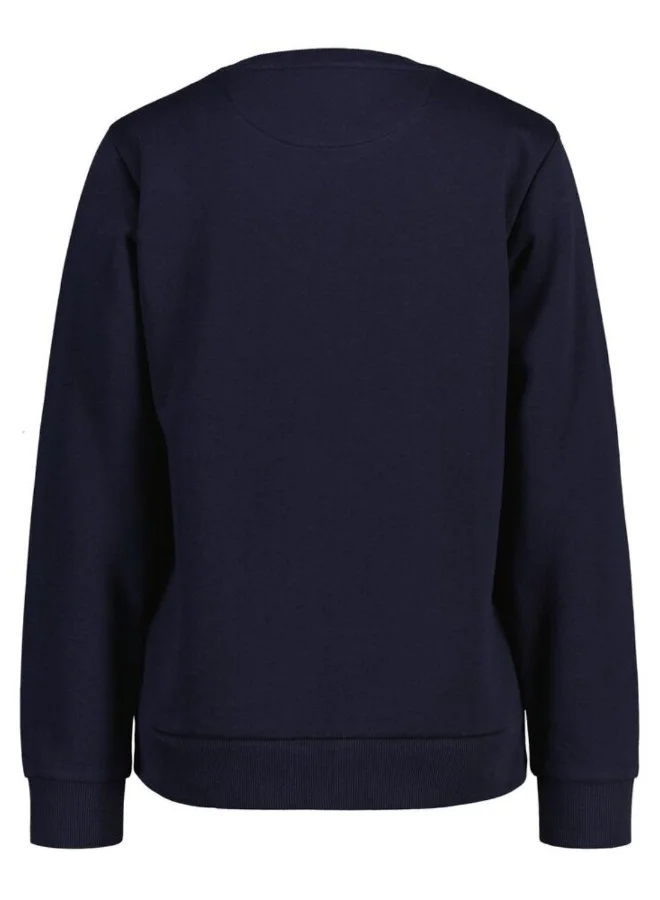 غانت Gant Tonal Shield Crew Neck Sweatshirt