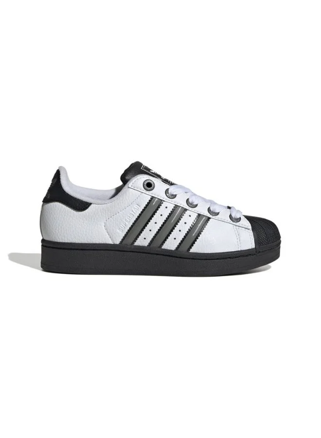 Adidas Adidas Superstar Ii J U White Originals Shoes For Kids
