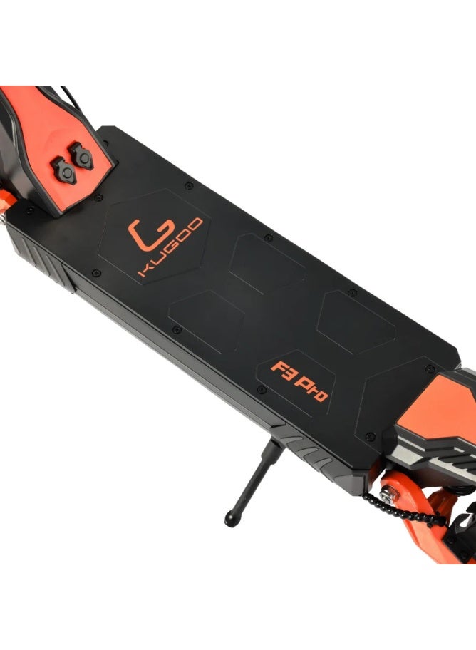 Kugoo F3-PRO, Recommended for adults, 54V 15Ah battery, Maximum riding distance up to 60km, Maximum speed up to 45km/h, Black color - Image 4
