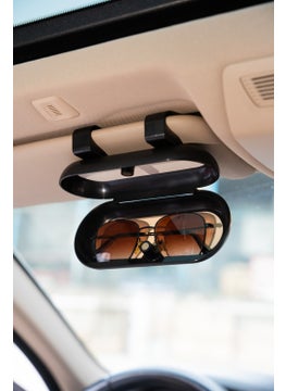 Focus On Car Sun Visor Glasses Box | Universal Car Glasses Holder | Magnetic Cover  - Image 5