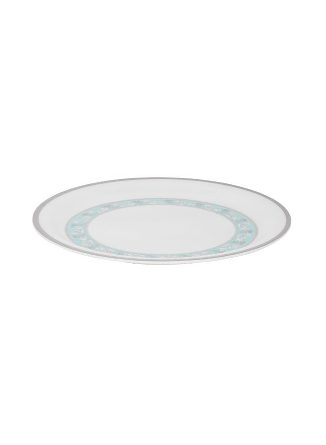 Royalford 11" Melamineware Dinner Plate RF12911 Light-Weight and Food-Grade Plates with Elegant Design Dishwasher Safe Assorted Colors Multicolor - Image 2