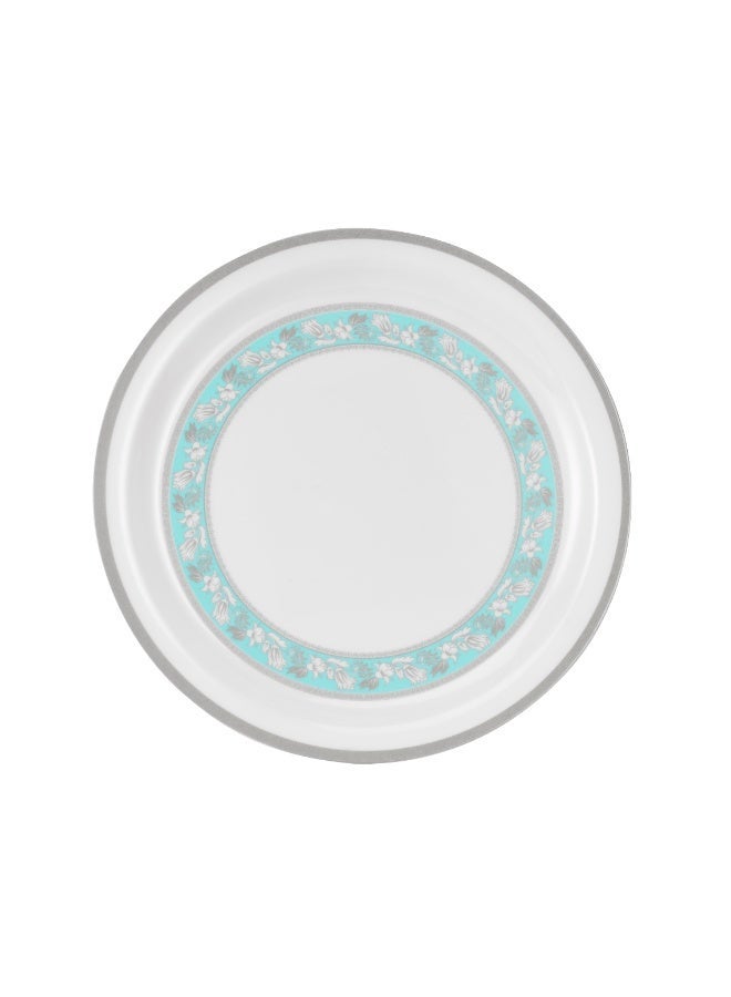 Royalford 11" Melamineware Dinner Plate RF12911 Light-Weight and Food-Grade Plates with Elegant Design Dishwasher Safe Assorted Colors Multicolor - Image 1