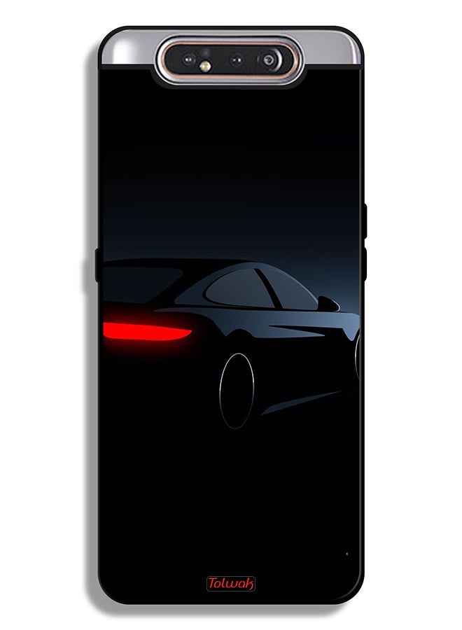 Tolwak غطاء حماية لجهاز سامسونج جالاكسي A80 - سيارة داكنة - Image 1