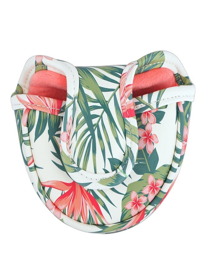 SHABIER Golf Mid-Mallet Headcover Hawaiian Style Design for Golf Putter Head Cover - Image 2
