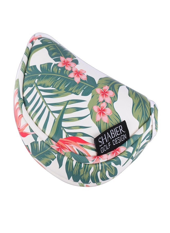 SHABIER Golf Mid-Mallet Headcover Hawaiian Style Design for Golf Putter Head Cover - Image 5