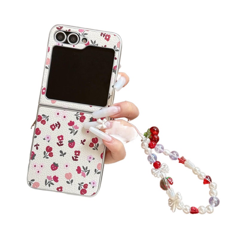 غطاء واقي | Clear, Antique White Plastic | مقاوم للصدمات | حماية من السقوط | مقاوم للصدمات لـ Samsung Galaxy Z Flip 4 - Image 3