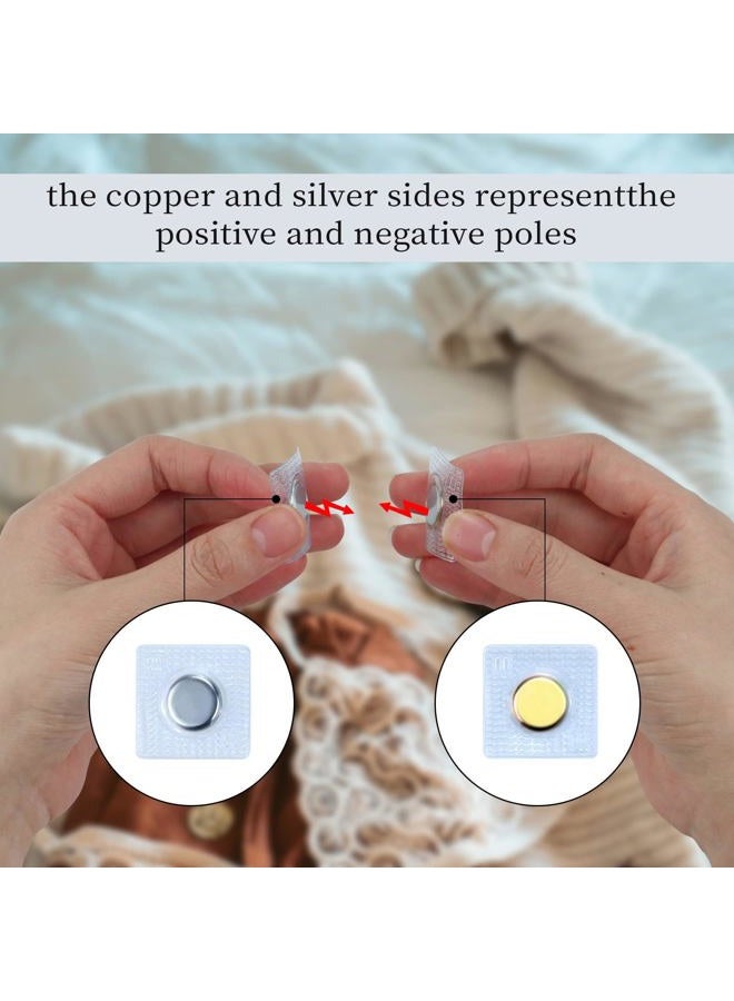 Fireboomoon 32 Pairs 1.18 Inch Invisible Hidden Sew Magnetic Snap,PVC Strong Magnetic Closures Fastener Snaps Buttons for Purses Handbag Clothing DIY Crafts - Image 4