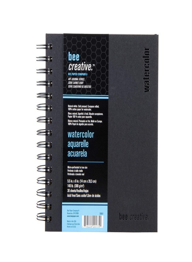 Bee Paper Company Bee Paper - 5.5"x 8" Bee Creative Watercolor Journal - Image 1