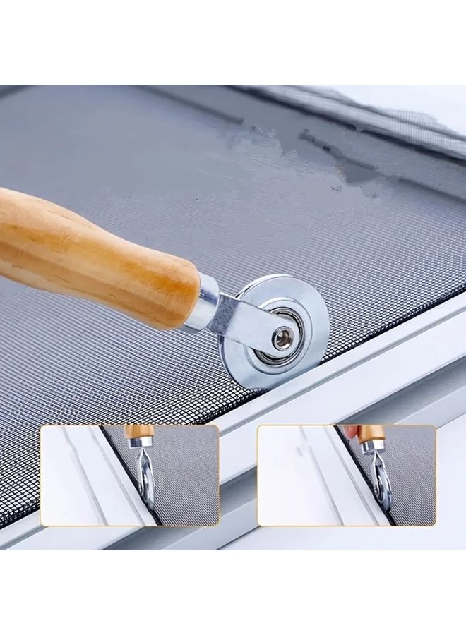 Plastic Handle Spline Roller Tool For Window Screen Door Installation 1pc - Image 4