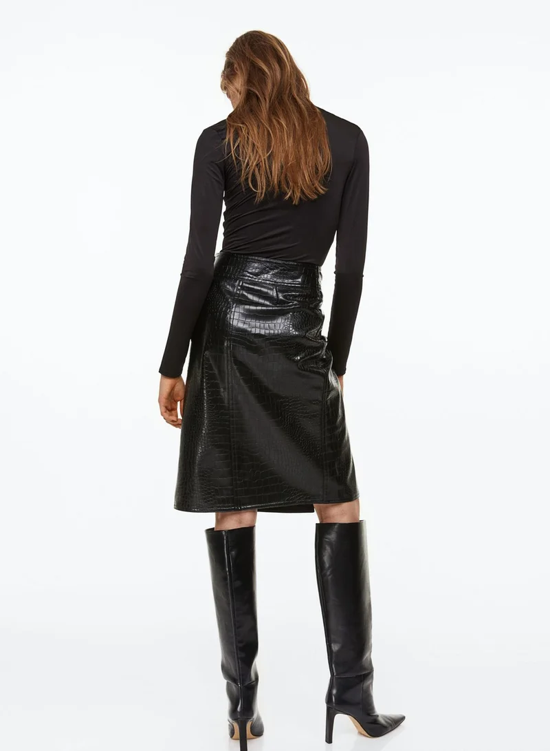 H&M Cut Out High Leg Bodysuit