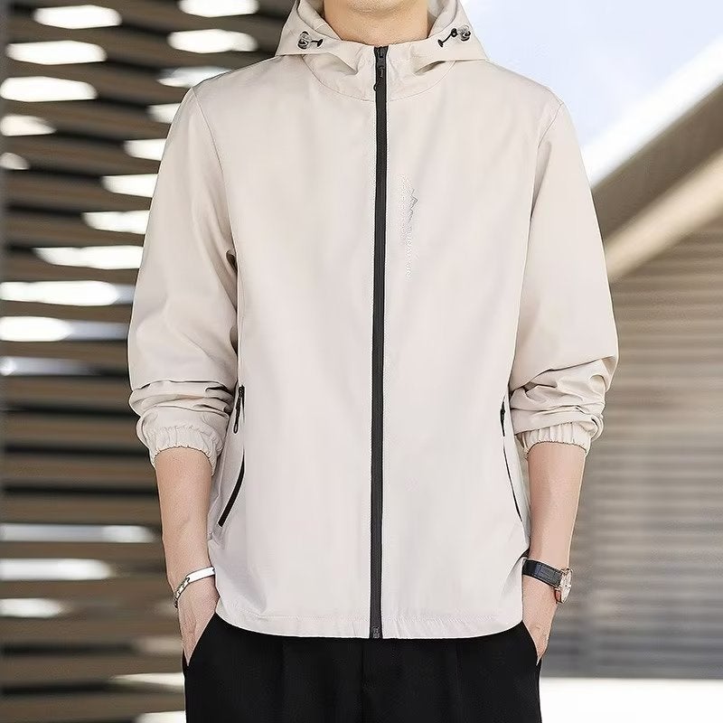 Hooded Jacket Men'S 2023 New Fashion Brand Loose Casual Sports Plus Size Jacket Men'S Clothes - Image 5