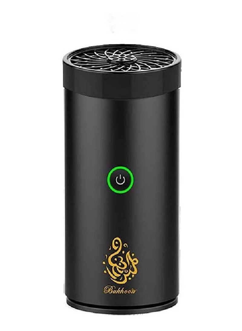 Fairywill Electric Incense Mini Car Incense Burners Decort for Car, Home, Usb Rechargeable Gift (BLACK)  - Image 1