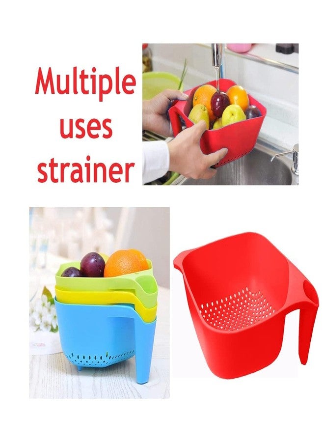 Drumstone (𝟏𝟎 𝗬𝗲𝗮𝗿𝘀 𝗪𝗮𝗿𝗿𝗮𝗻𝘁𝘆) Multipurpose Plastic Washing & Storage Basket for Home, Kitchen & Laundry – 𝐆𝐢𝐟𝐭 𝐟𝐨𝐫 𝐃𝐢𝐰𝐚𝐥𝐢, 𝐘𝐞𝐚𝐫-𝐄𝐧𝐝 & 𝐀𝐥𝐥 𝐎𝐜𝐜𝐚𝐬𝐢𝐨𝐧𝐬 - Image 3