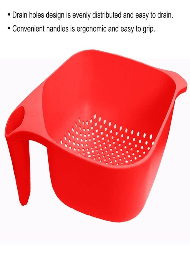 Drumstone (𝟏𝟎 𝗬𝗲𝗮𝗿𝘀 𝗪𝗮𝗿𝗿𝗮𝗻𝘁𝘆) Multipurpose Plastic Washing & Storage Basket for Home, Kitchen & Laundry – 𝐆𝐢𝐟𝐭 𝐟𝐨𝐫 𝐃𝐢𝐰𝐚𝐥𝐢, 𝐘𝐞𝐚𝐫-𝐄𝐧𝐝 & 𝐀𝐥𝐥 𝐎𝐜𝐜𝐚𝐬𝐢𝐨𝐧𝐬 - Image 4