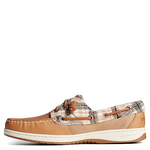 Sperry Women's, Rosefish Boat Shoe TAN/Ivory Teddy Wool 6 M - Image 3