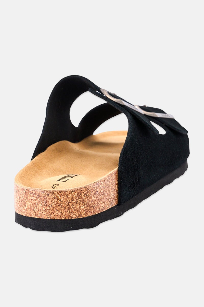 Mudd Men Slip On Cork Sandals, Black - Image 2