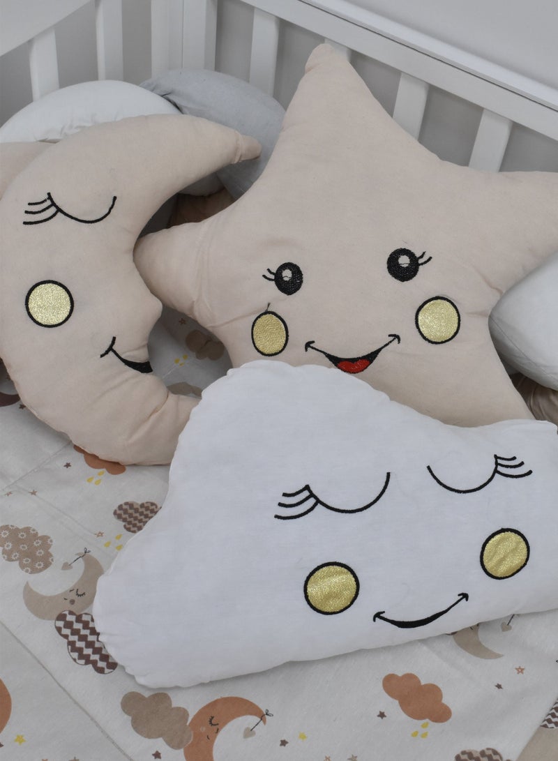 FUN MOMENT Bed Blockers with a 7-piece Bedspread - Image 3