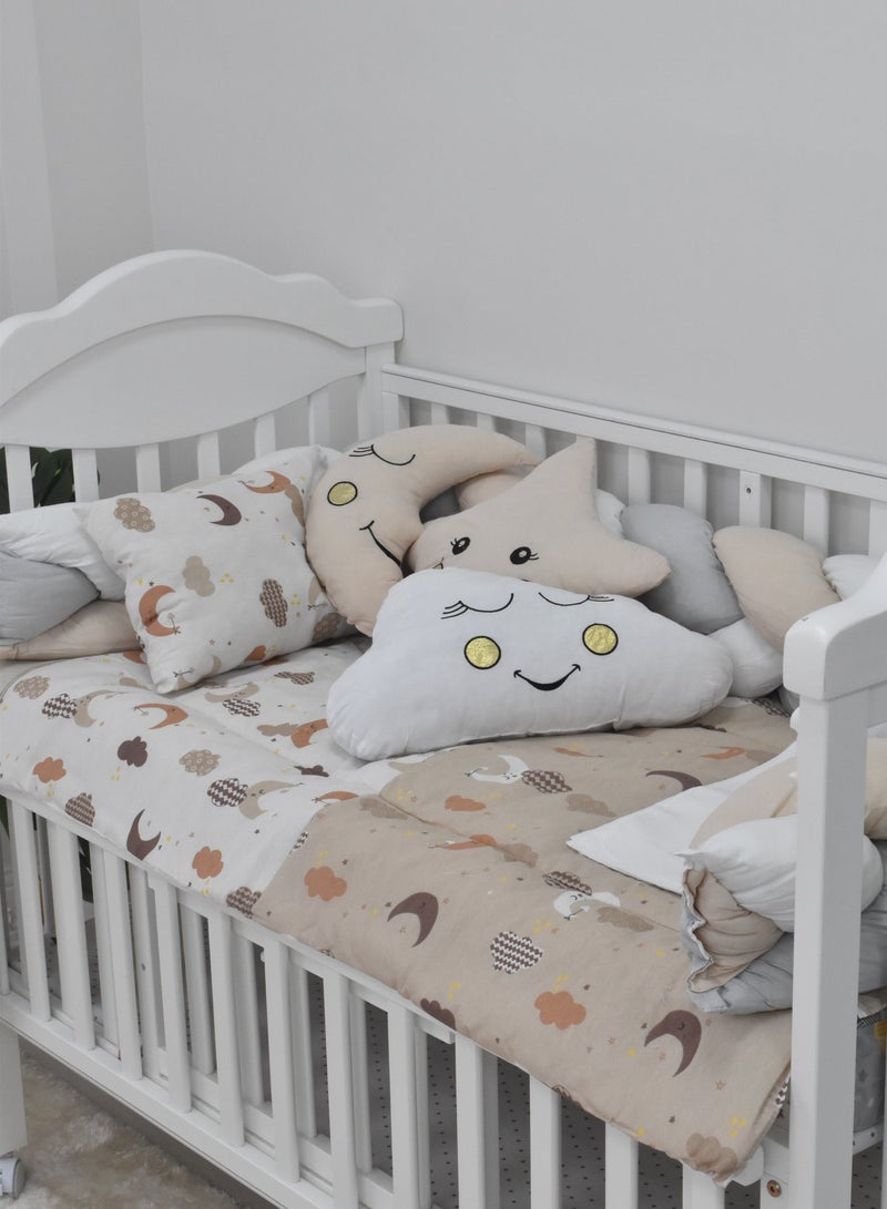 FUN MOMENT Bed Blockers with a 7-piece Bedspread - Image 1