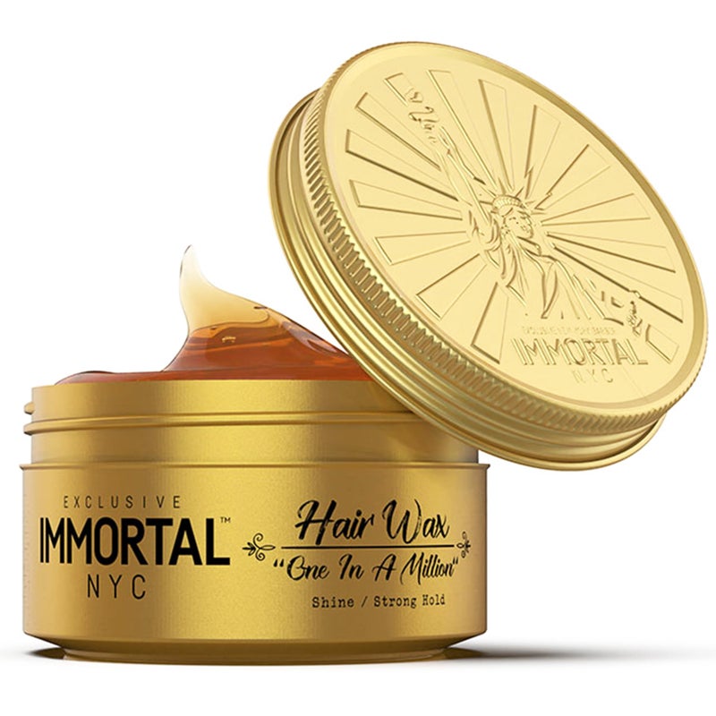 Immortal NYC One In A Million Hair Styling Product 8 out of 9 Holding Ability High Shine All Natural WaterBased Formula for Men No Residue Suitable for All Hair Types