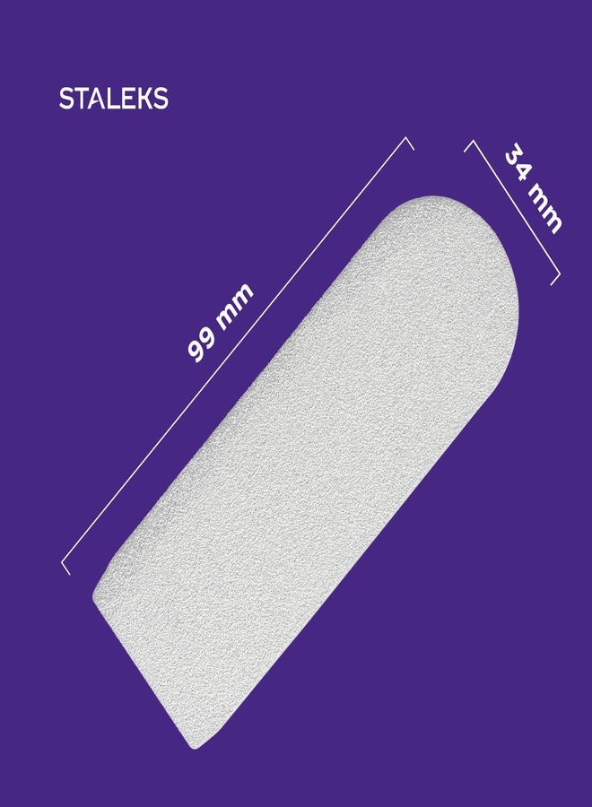 Staleks Expert 10 Replacable, File Set, White (100 Grit) - Image 3