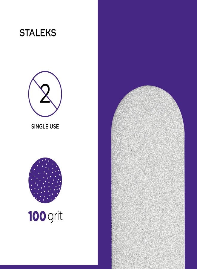 Staleks Expert 10 Replacable, File Set, White (100 Grit) - Image 1
