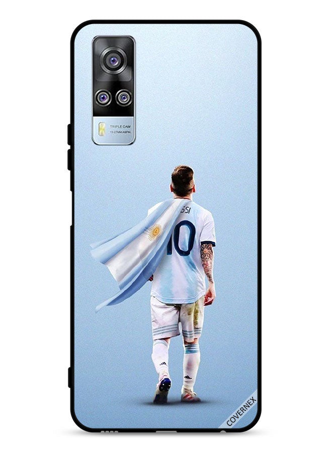 Covernex vivo Y51 2020 Protective Case Cover Leo Messi The Super Man - Image 1