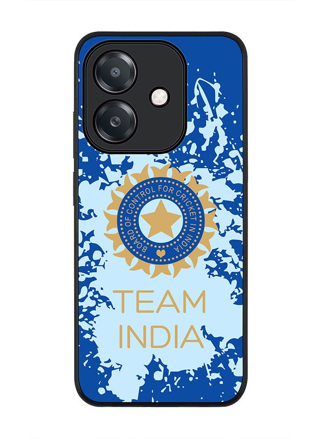 Stylizedd For Oppo A5i Case,Slim fit Camera Protection, Shockproof Thin Phone cover  - Team India